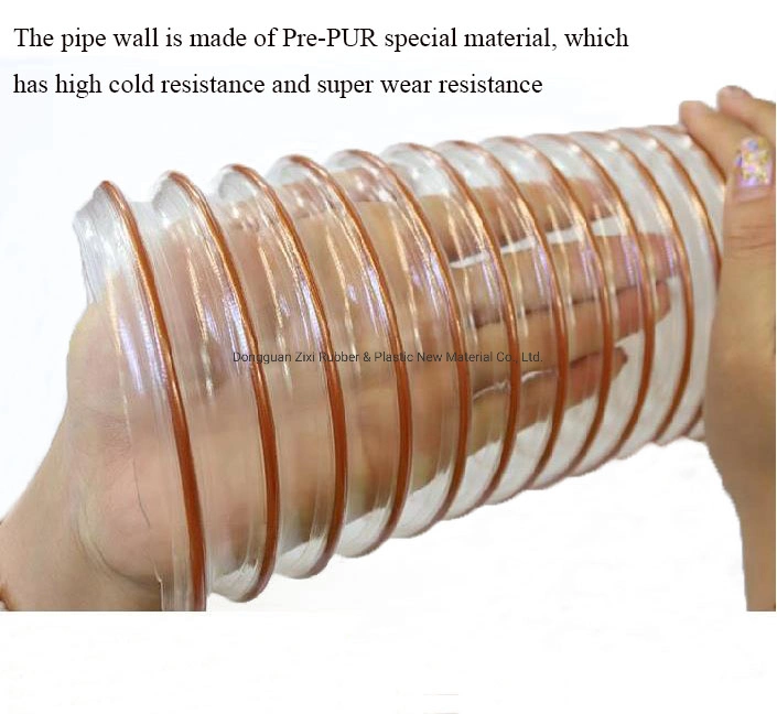 45mm Flexible Exhaust Pipe Plastic Pipe Vacuum Cleaner Hose