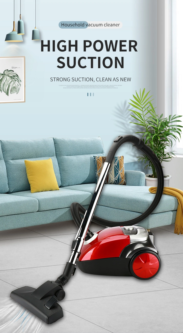Canister Vacuum Cleaner Strong Suction Power New Style Portable Bagged Vacuum Cleaner with HEPA